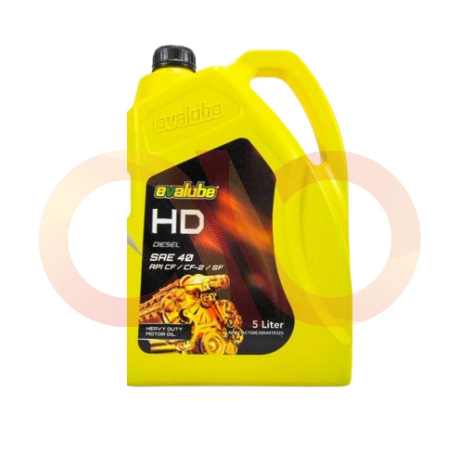 Evalube HD SAE 40 5 liter