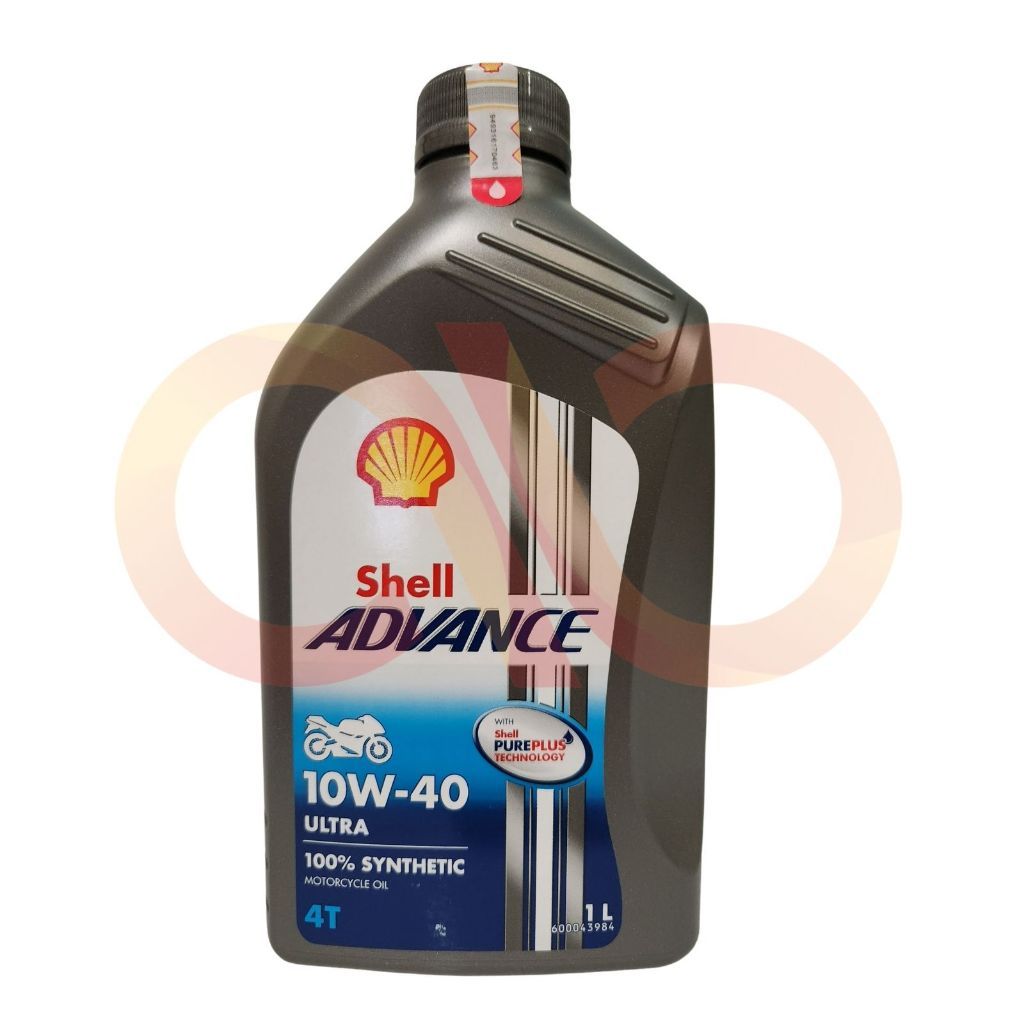 Kemasan Shell Advance 4T Ultra 10W-40 1 liter